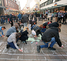 Flashmob Inseln versenken